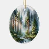 Enchanted Hoh Rainforest Keramik Ornament (Rechts)