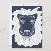 Enchanted Jungle Lion Second Birthday Einladung (Rückseite)