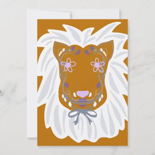 Enchanted Jungle Lion Second Birthday Einladung (Rückseite)