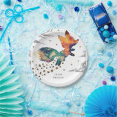 Enchanted Kids Fox Birthday Pappteller (Party)