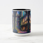 Enchanted Library Mug Zweifarbige Tasse (Mittel)