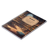 Enchanted Library Notebook - Book Lover's Journal Notizblock (Linke Seite)