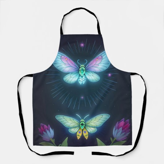 Enchanted Lunar Mantis Schürze (Vorderseite)