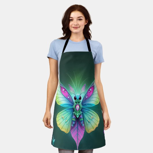 Enchanted Lunar Mantis Schürze (Getragen)