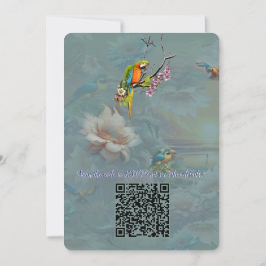 Enchanted Magical Fantasy Creations Einladung (Rückseite)