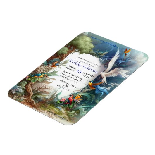 Enchanted Magical Fantasy Creations Magnet (Linke Seite)