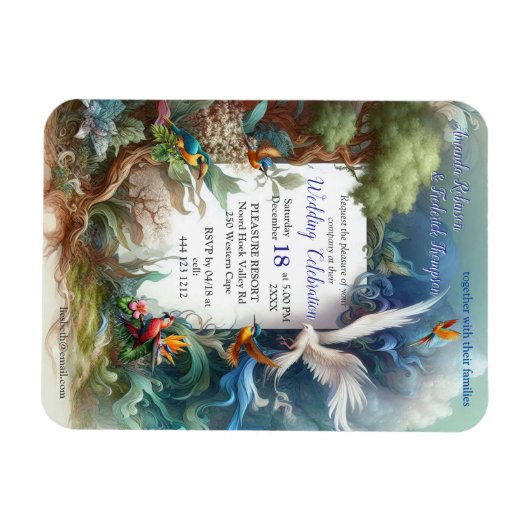 Enchanted Magical Fantasy Creations Magnet (Horizontal)