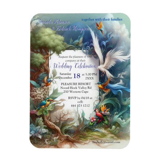 Enchanted Magical Fantasy Creations Magnet (Vertikal)