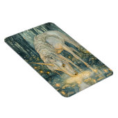 Enchanted Magical Unicorn Fireflies Forest Magnet (Rechte Seite)
