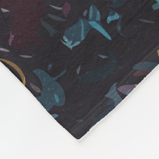 Enchanted Mermaid Underwater Scene Fleecedecke (Ecke)