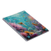 Enchanted Mermaid Underwater Scene Notizblock (Rechte Seite)