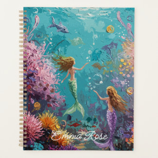 Enchanted Mermaid Underwater Scene Planer