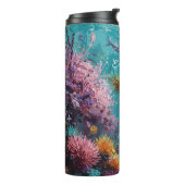 Enchanted Mermaid Underwater Scene Thermosbecher (Nach links gedreht)