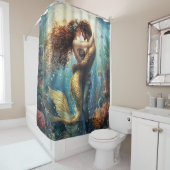 Enchanted Mermaid's Embrace Duschvorhang (Beispiel)