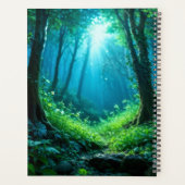 Enchanted nature guardian feeding a baby fawn planer (Rückseite)