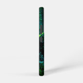 Enchanted nature guardian feeding a baby fawn samsung galaxy hülle (Rechte Seite)