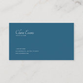 Enchanted Night Floral Yellow Rose Cityscape Visitenkarte (Rückseite)