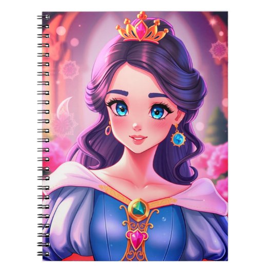 Enchanted Notebook - Princesses and Dreams Notizblock (Vorderseite)