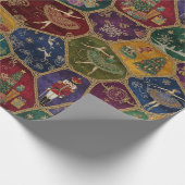 Enchanted Nutcracker Ballet Christmas Geschenkpapier (Ecke)