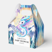 Enchanted Pastel Dragon Baby Shower Geschenkschachtel (Vorderseite)