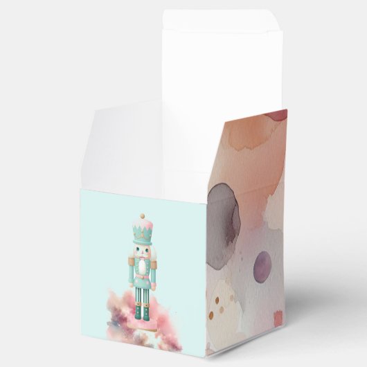 Enchanted Pastel Nutcrackers Watercolors Geschenkschachtel (Geöffnet)