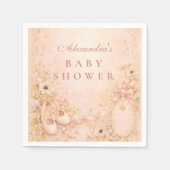 Enchanted Princess Baby Shower Serviette (Vorderseite)