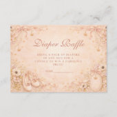 Enchanted Princess Diapper Raffle Begleitkarte (Vorderseite)