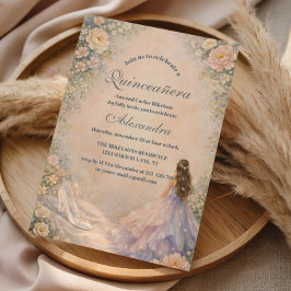 Enchanted Princess Fairytale Quinceañera Einladung
