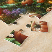 Enchanted Pumpkin Carriage Forest Path Puzzle (Seite)