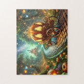Enchanted Pumpkin Carriage Forest Path Puzzle (Vertikal)