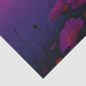 Enchanted Purple Twilight Willow Decoupage Paper Seidenpapier (Ausschnitt)