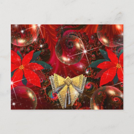 Enchanted_RED_STATIN Postkarte (Vorderseite)