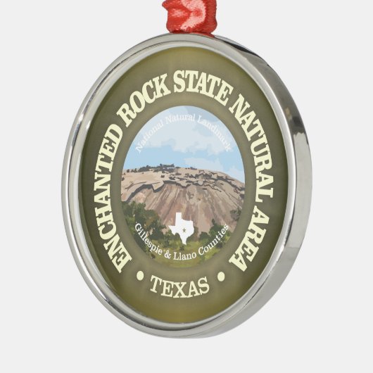 Enchanted Rock SNA Ornament Aus Metall (Links)