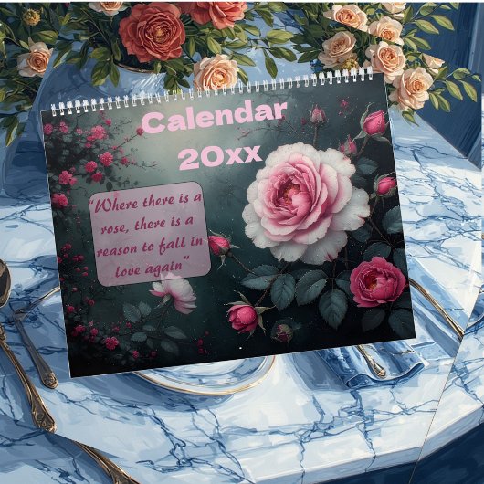 Enchanted Rose Garden Blooms Round The Year Nature Kalender