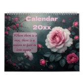 Enchanted Rose Garden Blooms Round The Year Nature Kalender (Titelbild)