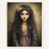 Enchanted Rose Garden Fairy Journal Notizblock (Vorderseite)
