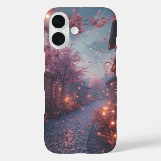 Enchanted Sakura Alley Case-Mate iPhone Hülle (Rückseite)
