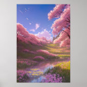 Enchanted Sakura Grove Poster (Vorne)