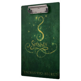 Enchanted Secrets – Golden Sigil Klemmbrett