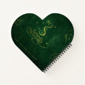 Enchanted Secrets – Golden Sigil Notizblock (Rückseite)