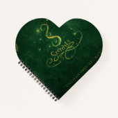 Enchanted Secrets – Golden Sigil Notizblock (Vorderseite)