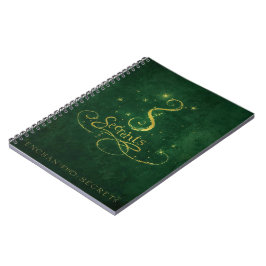 Enchanted Secrets – Golden Sigil Notizblock