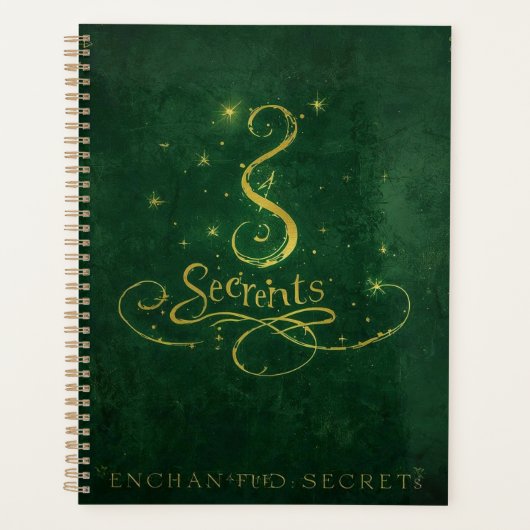 Enchanted Secrets – Golden Sigil Planer (Vorderseite)