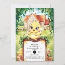 Enchanted Small Chicken Birthday