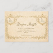 Enchanted Storybook Diapper Raffle Begleitkarte (Vorderseite)