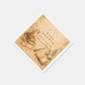 Enchanted Storybook Wizard Baby Shower Serviette (Ecke)