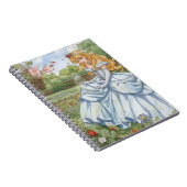 Enchanted Strawberry Garden Princess Notebook Notizblock (Rechte Seite)