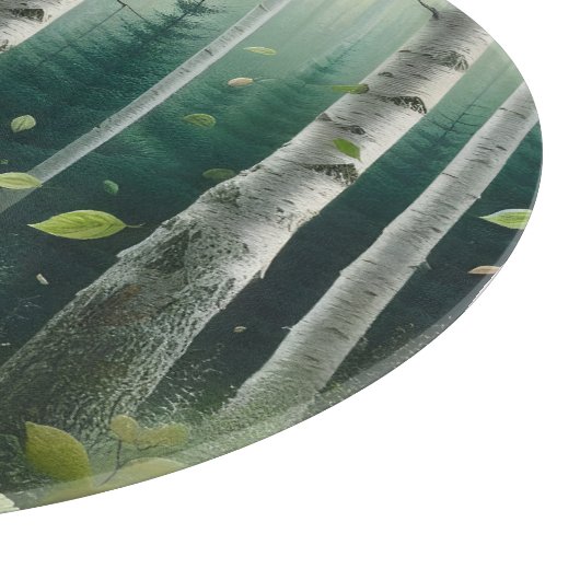 Enchanted Timberland Forest Cutting Board Schneidebrett (Ecke)