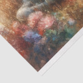 Enchanted Unicorn and Girl Woodland Decoupage Seidenpapier (Ausschnitt)