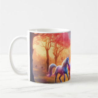 "Enchanted Unicorn Meadow Tea Glass" Kaffeetasse